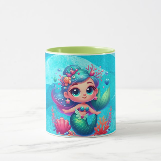 Niedliche Unterwassermedaille Tasse (Zentrum)