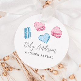 Niedliche Valentine Macarons Herz-Geschlechtsverke Geschenkanhänger