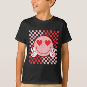 Niedliche Valentines Vibes lächeln Gesicht Valenti T-Shirt
