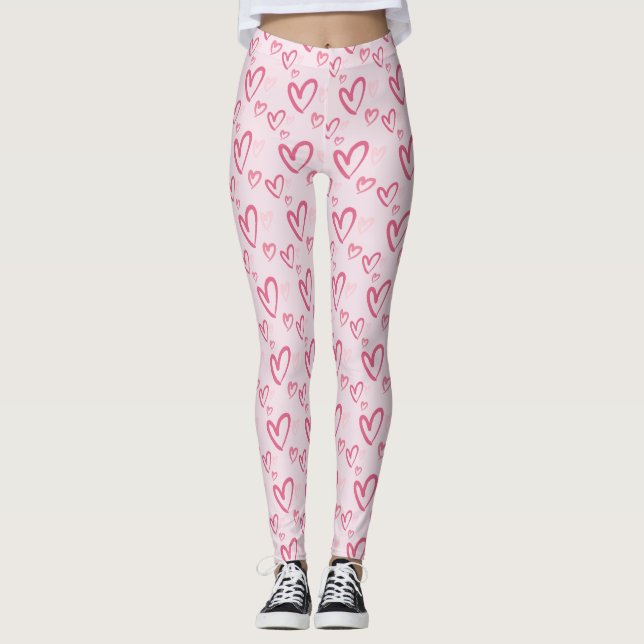 Niedliche Valentinin-Leggings Leggings (Vorderseite)