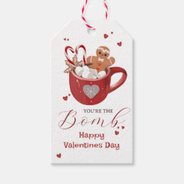 Niedliche Valentinstag-Geschenketiketten Geschenkanhänger