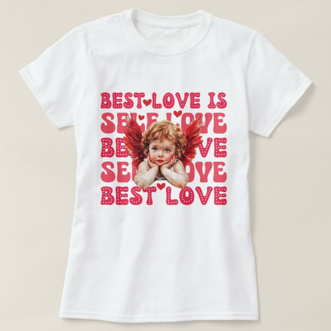 Niedliche Valentinstag-Liebe T-Shirt (Design vorne)