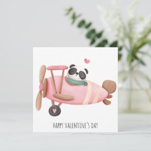 Niedliche Valentintagskarte Feiertagskarte