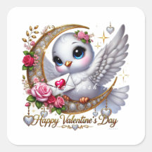 Niedliche Valentintagskarte
