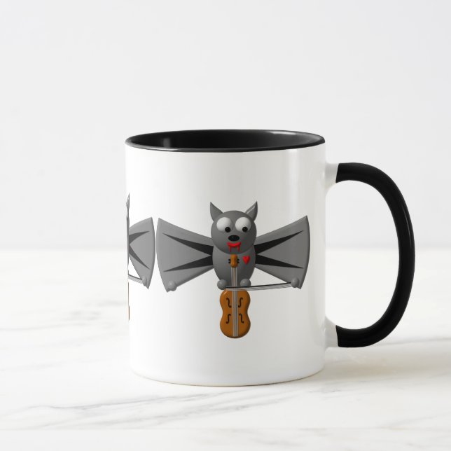 Niedliche Vampir-Fledermaus Tasse (Rechts)