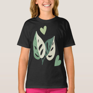 Niedliche Variegierung Monstera Adansonii Schweize T-Shirt