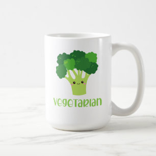 Niedliche Vegane vegetarische Zitat Kaffee Tasse