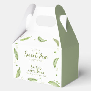 Niedliche Vegetation Veggie Süßerbse in Pod Kinder Geschenkschachtel