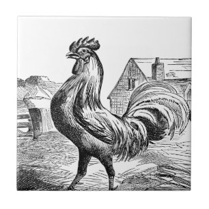 Niedliche Vintage Dachziegel Fliese