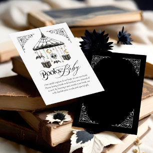 Niedliche Vintage Gothic Baby Mobile Books für Bab Begleitkarte