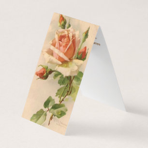 Niedliche Vintage Rose hinzufügen Nachricht Danke 