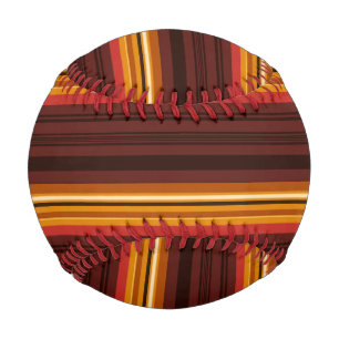 Niedliche Vintage Streifen Baseball