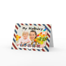 Niedliche Vintage Tierschulung Kinder Geburtstag