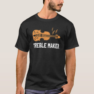 Niedliche Violinistin für Männer Violine Viola P T-Shirt