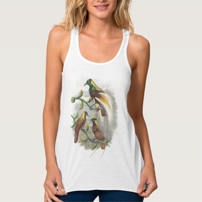Niedliche Vögel - Hemden Tank Top (Vorderseite)