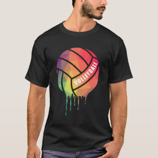 Niedliche Volleyball für Mädchen T-Shirt