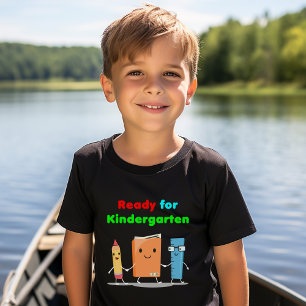 Niedliche Vorbereitung für Kindergarten Schulbuch  T-Shirt