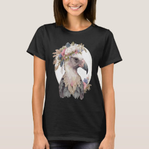 Niedliche Vulkanvögel Blume Kronflora Exotische Vö T-Shirt