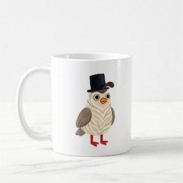 Niedliche Wachtel-Tasse mit Zebrastreifen-Muster Kaffeetasse
