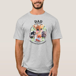 Niedliche Waldfreunde Fuchs-Raccoon-Reh T-Shirt