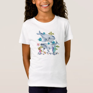 Niedliche Wale T-Shirt