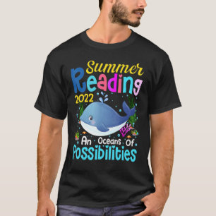 Niedliche Walmeere mit Möglichkeiten Sommerlesen T-Shirt