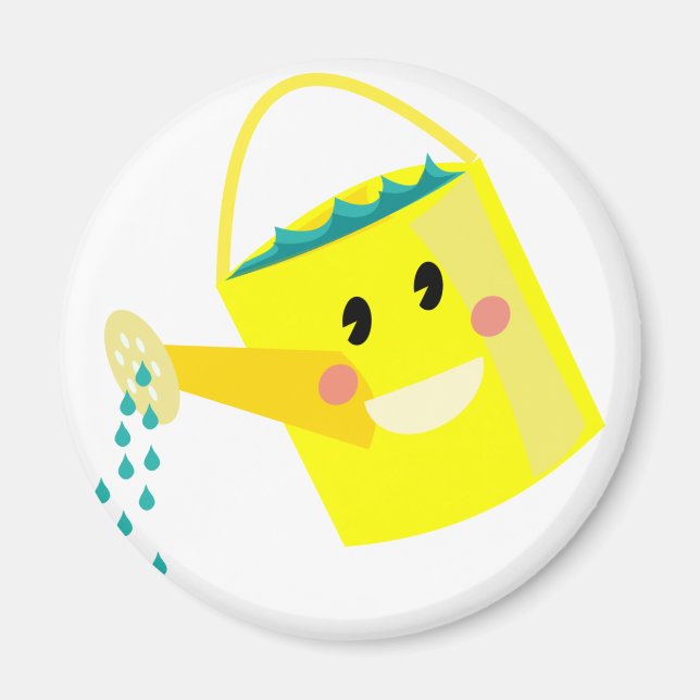 Niedliche Wasserdose Magnet (Vorne)