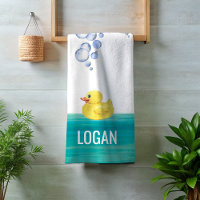 Niedliche Wasserfarbe Gummi Duck Badewanne Buben B