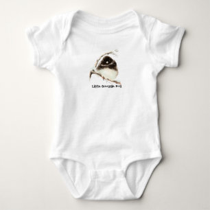 Niedliche Wasserfarbe Kleine Schnurgel Bug Fluffy  Baby Strampler