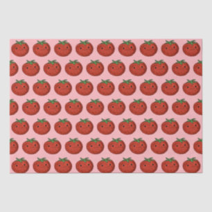 Niedliche Wasserfarbe Tomaten Seidenpapier