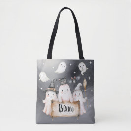 Niedliche Wasserfarben-Geister BOO Spooky Friends
