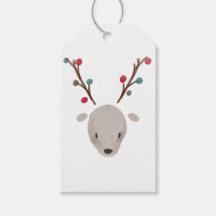 Niedliche Wasserfarbenfrohe Hirschrinke