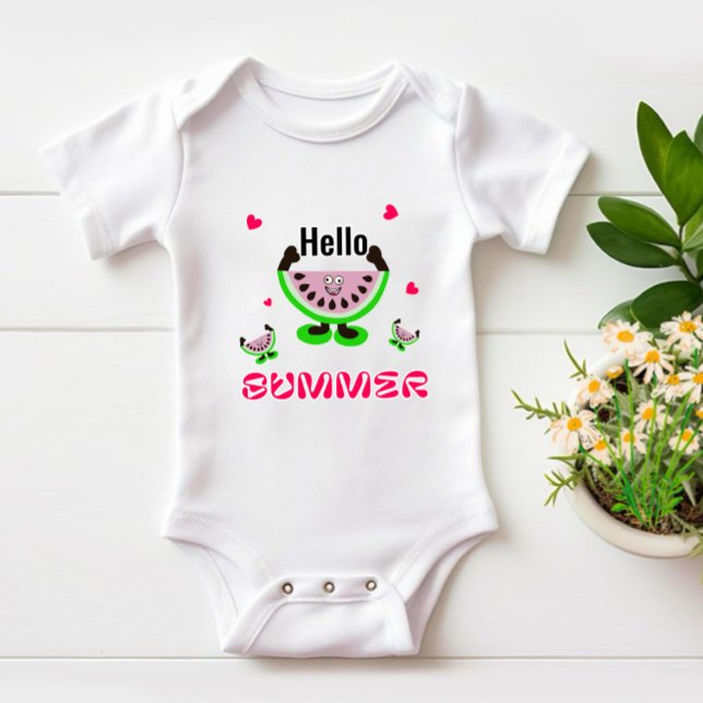 Niedliche Wassermelonen Baby Strampler (Von Creator hochgeladen)