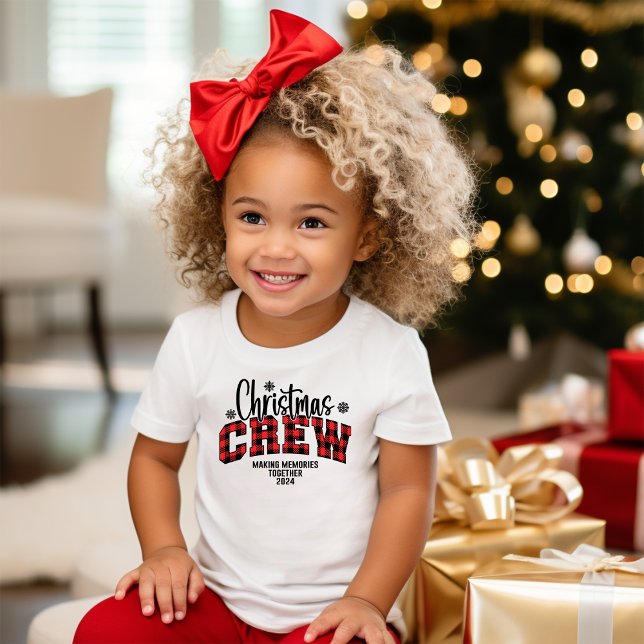 Niedliche Weihnachten 2024 Erinnerungen zusammenba Baby T-shirt (Von Creator hochgeladen)