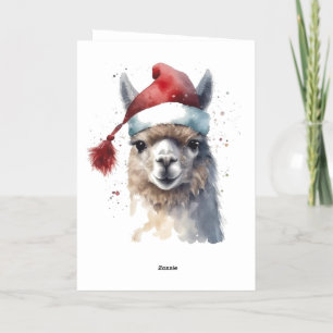 Niedliche Weihnachten Alpaca, Brauch