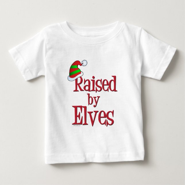 NIEDLICHE Weihnachten der Elfen Baby T-shirt (Vorderseite)
