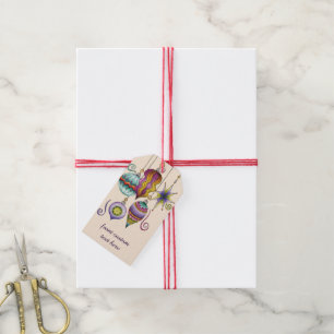 Niedliche Weihnachten, elegante und Extravagante G Geschenkanhänger