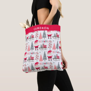 Niedliche Weihnachten Kawaii Santa Trees Personali