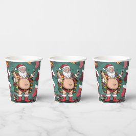 Niedliche Weihnachten Pappbecher