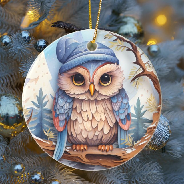 Niedliche Weihnachten Personalisiert Keramik Ornament (Von Creator hochgeladen)