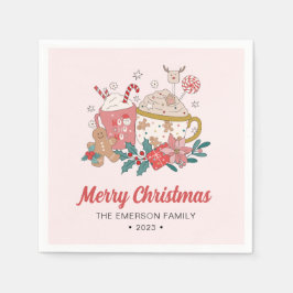 Niedliche Weihnachten Serviette