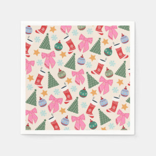 Niedliche Weihnachten Serviette