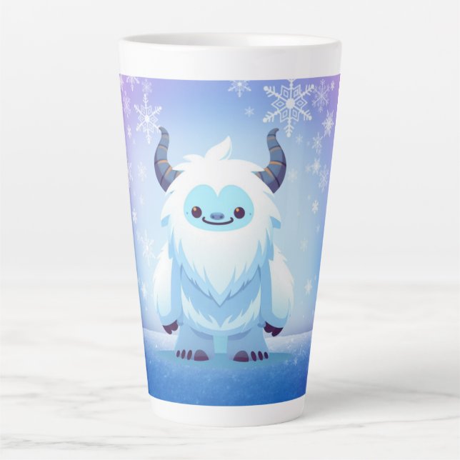 Niedliche Weihnachten/Winterjeti Milchtasse (Vorderseite)