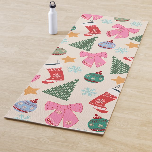 Niedliche Weihnachten Yogamatte (Beispiel)