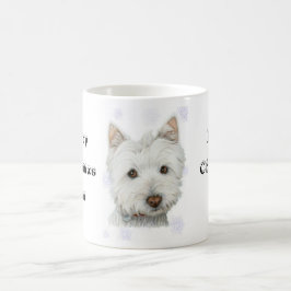 Niedliche WeihnachtenWestie Hundegeschenke Kaffeetasse
