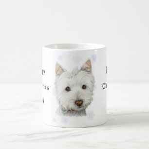 Niedliche WeihnachtenWestie Hundegeschenke Kaffeetasse