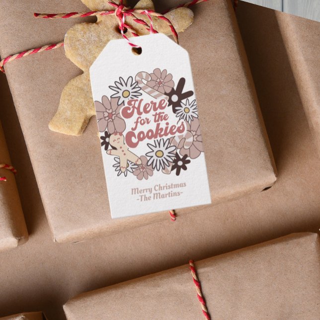 Niedliche Weihnachts-Cookie-Exchange Allergen-Gesc Geschenkanhänger (Von Creator hochgeladen)