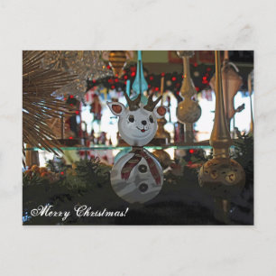 Niedliche Weihnachts-Postkarte! Feiertagspostkarte