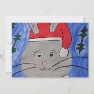 Niedliche Weihnachts-Weihnachtskarte Feiertagskarte
