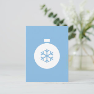 Niedliche Weihnachtsball Postkarte